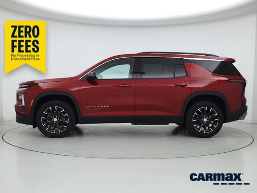 Red 2025 Chevrolet Traverse LT