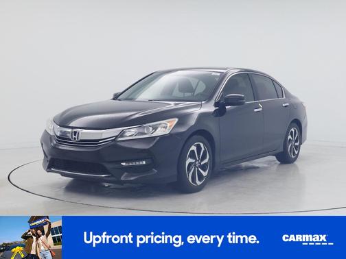 Black 2017 Honda Accord EX