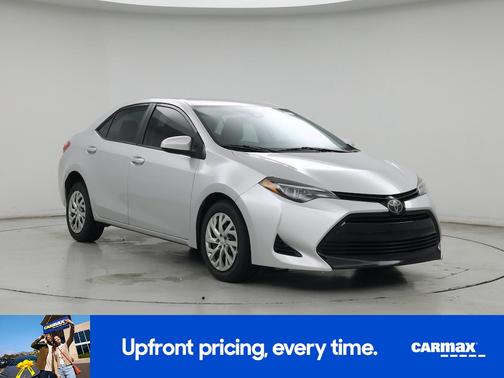 Silver 2018 Toyota Corolla LE