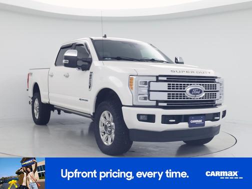 White 2019 Ford F-250 Platinum