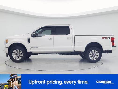 White 2019 Ford F-250 Platinum