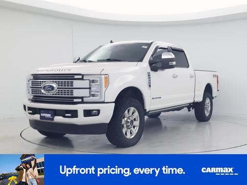 White 2019 Ford F-250 Platinum