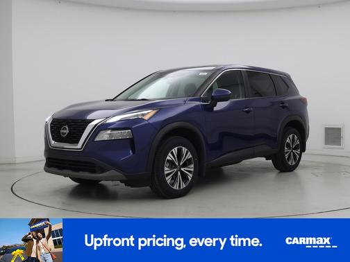 Blue 2022 Nissan Rogue SV
