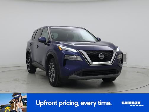 Blue 2022 Nissan Rogue SV