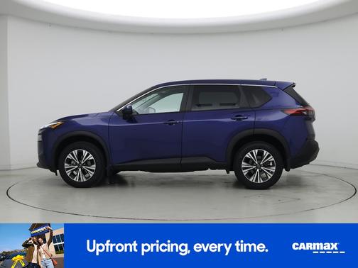 Blue 2022 Nissan Rogue SV