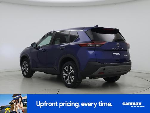 Blue 2022 Nissan Rogue SV