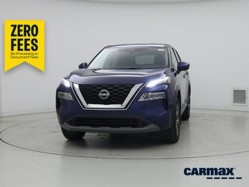 Blue 2022 Nissan Rogue SV