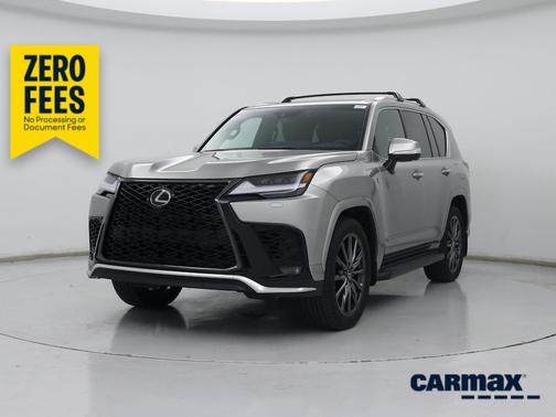 Silver 2024 Lexus LX 600 F-Sport