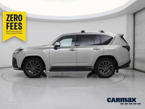Silver 2024 Lexus LX 600 F-Sport