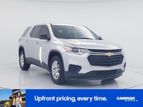 Silver 2021 Chevrolet Traverse LS
