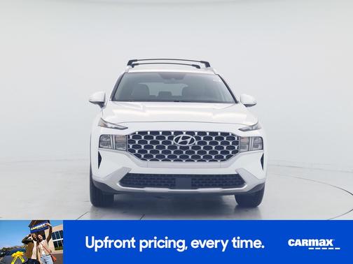 White 2022 Hyundai SANTA FE SEL