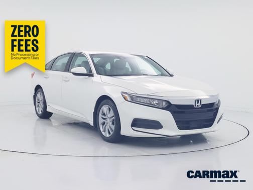 White 2018 Honda Accord LX