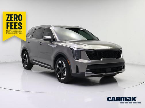 Gray 2025 Kia Sorento Hybrid EX