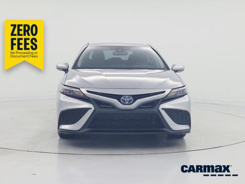Silver 2022 Toyota Camry Hybrid SE