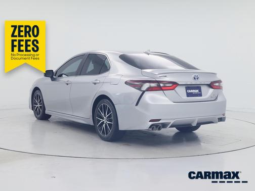 Silver 2022 Toyota Camry Hybrid SE