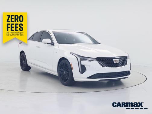 White 2025 Cadillac CT4 Premium Luxury