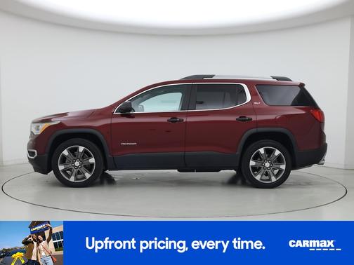 Red 2017 GMC Acadia SLT