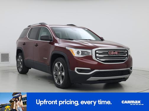 Red 2017 GMC Acadia SLT