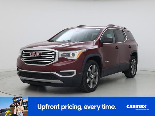 Red 2017 GMC Acadia SLT