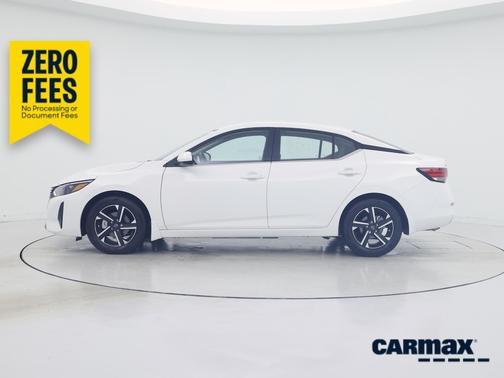 White 2025 Nissan Sentra SV