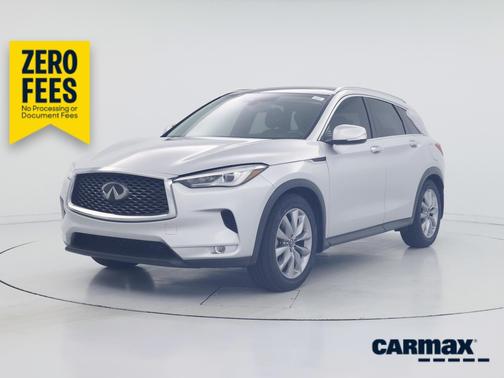 Silver 2021 INFINITI QX50 Luxe
