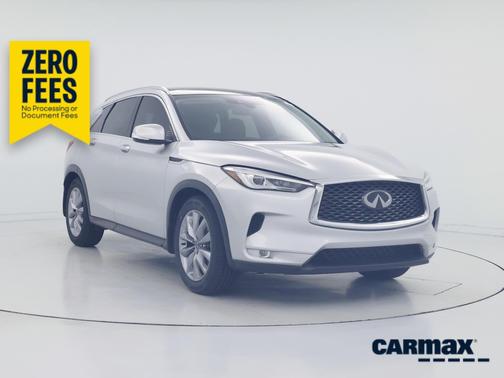 Silver 2021 INFINITI QX50 Luxe