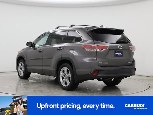 Gray 2016 Toyota Highlander Limited