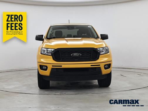 Orange 2021 Ford Ranger XLT