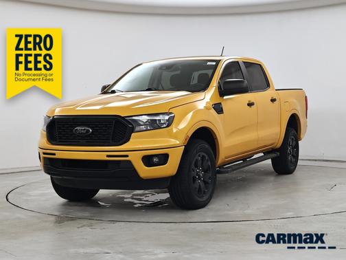 Orange 2021 Ford Ranger XLT