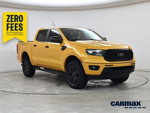 Orange 2021 Ford Ranger XLT