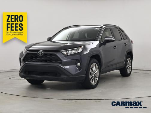 Gray 2019 Toyota RAV4 XLE Premium