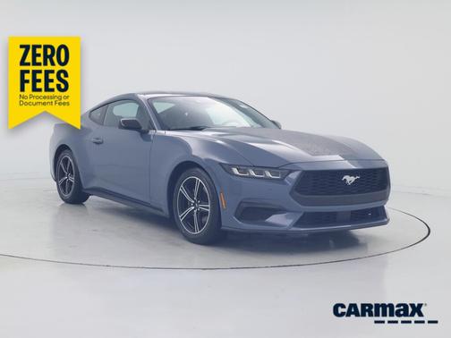 Blue 2024 Ford Mustang Ecoboost