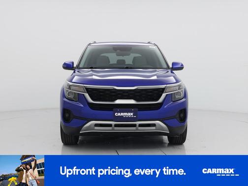 Blue 2022 Kia Seltos EX