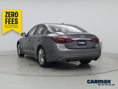 Gray 2022 INFINITI Q50 Luxe