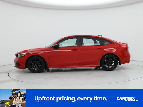 Red 2022 Honda Civic Sport
