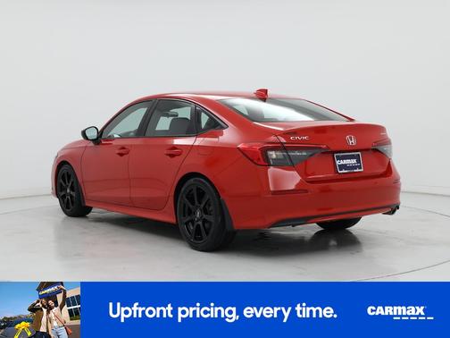 Red 2022 Honda Civic Sport