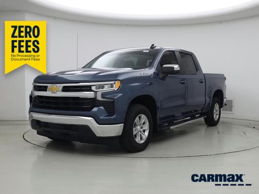Blue 2024 Chevrolet Silverado 1500 LT