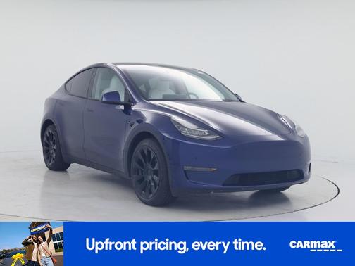 Blue 2023 Tesla Model Y Long Range