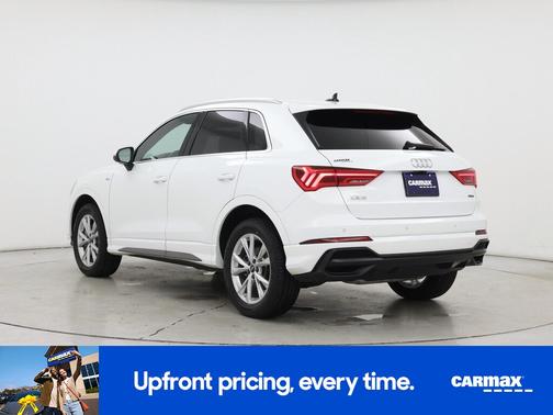 White 2022 Audi Q3 S-Line Premium