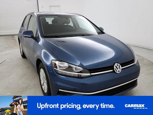 Blue 2018 Volkswagen Golf S