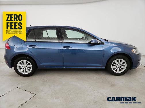 Blue 2018 Volkswagen Golf S