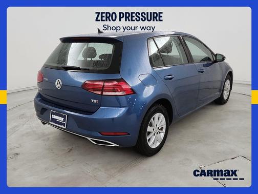Blue 2018 Volkswagen Golf S