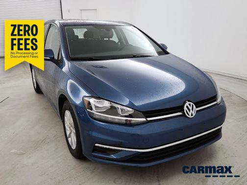 Blue 2018 Volkswagen Golf S