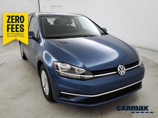 Blue 2018 Volkswagen Golf S