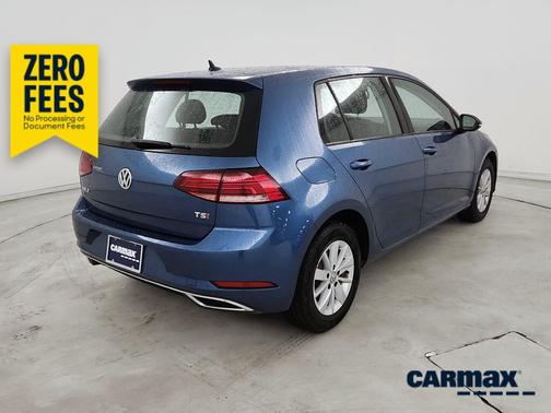 Blue 2018 Volkswagen Golf S