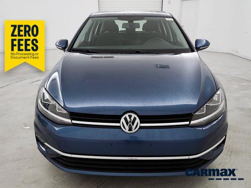 Blue 2018 Volkswagen Golf S