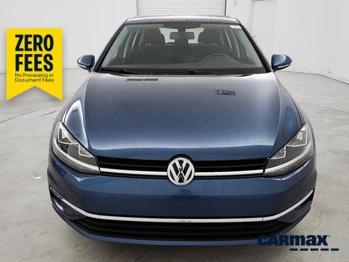 Blue 2018 Volkswagen Golf S