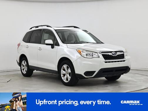 White 2014 Subaru Forester 2.5I Premium