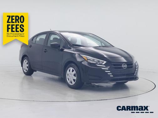 Black 2025 Nissan Versa S