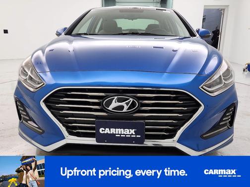 Blue 2018 Hyundai SONATA SEL